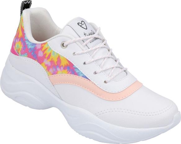 Tenis Feminino Magic Tweenie Branco Colorido - World Colors - Calçados  Femininos - Magazine Luiza