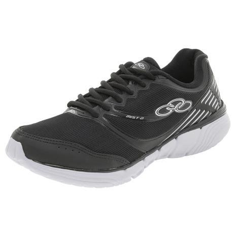 Tênis Feminino Mist 2 Olympikus - 344 PRETO PRETO Menor preço em Tênis Feminino Mist 2 Olympikus - 344 PRETO PRETO