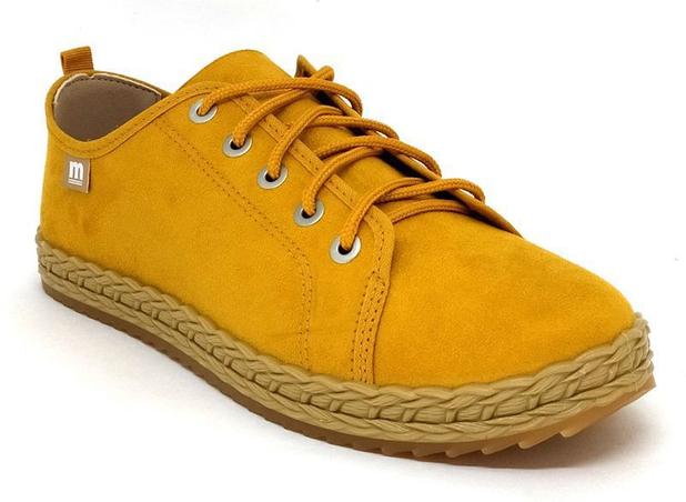 tenis moleca amarelo