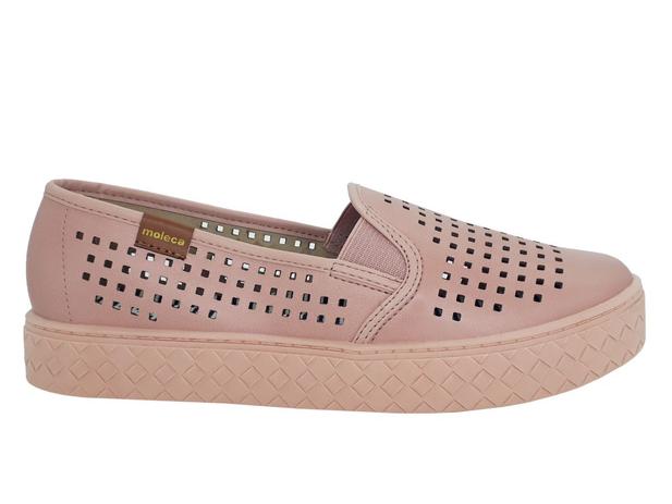 Tênis Feminino Moleca Slip On Casual 5712.100 - Slipper / Slip On Feminino  - Magazine Luiza