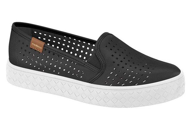 Tênis feminino moleca slip on preto 5712.100 - Slipper / Slip On Feminino -  Magazine Luiza
