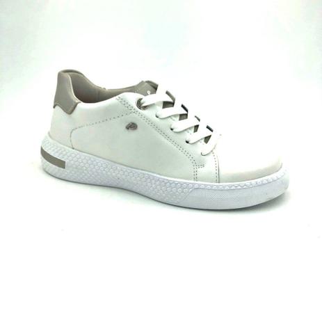 Tênis Feminino Pegada Couro Natural Branco 214351 - Calçados Femininos -  Magazine Luiza