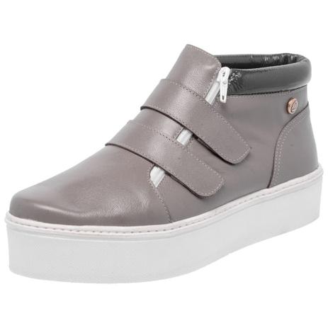 slip on feminino cinza