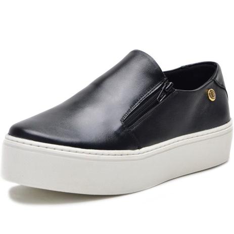tenis preto liso feminino