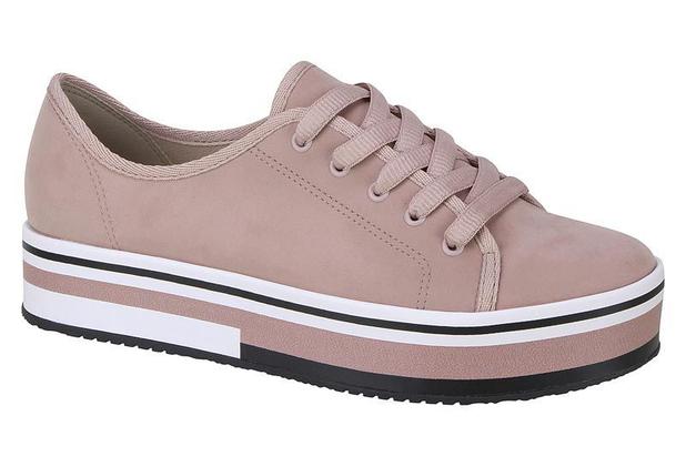 tenis plataforma feminino beira rio