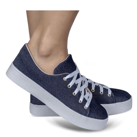 Tenis feminino Sapatenis casual super confortavel - Kazup - Sapatênis  Feminino - Magazine Luiza
