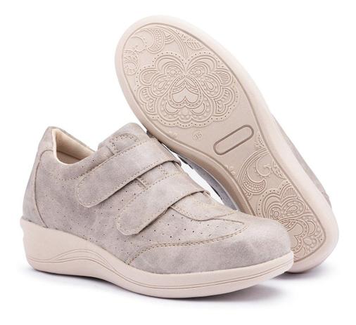 tenis ortopedico feminino branco