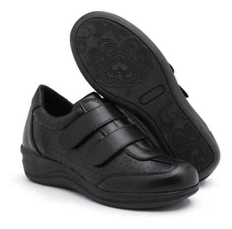 sapato branco feminino ortopedico