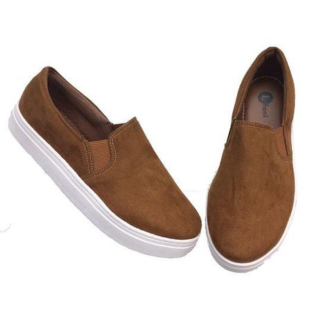 Tênis feminino slip on caramelo - Lifani - Slipper / Slip On Feminino -  Magazine Luiza