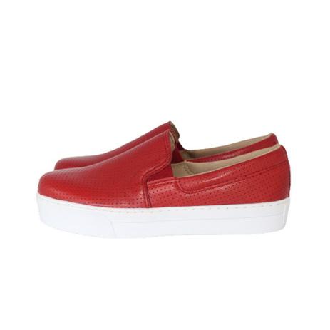 Compre Tênis Slip On Basic Couro Branco Arezzo Online
