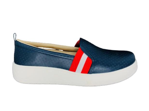 slip on moleca caixa alta trama feminino