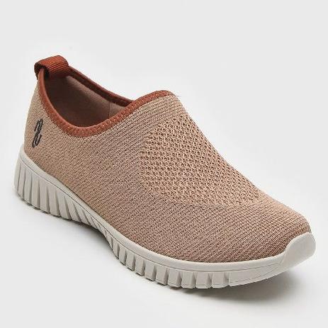 Tênis Feminino Usaflex Gaspea Tricot Camel AE2208 - Tênis Esportivo -  Magazine Luiza