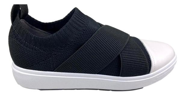 Tênis Feminino Usaflex Preto Easy Fit care hidratante - Calçados Femininos  - Magazine Luiza