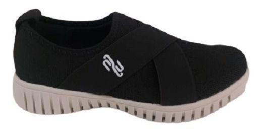 tenis usaflex preto feminino