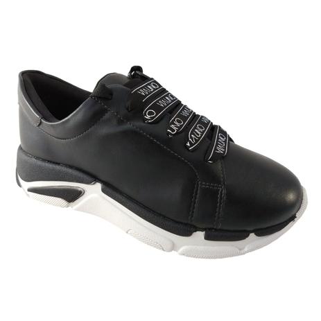 Tênis Feminino Via Uno Chunky Preto - Tênis Feminino - Magazine Luiza