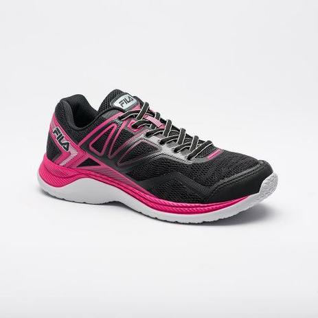 Tenis Fila Dashing Preto Rosa Palmilha Super Foam ultimo Par!!! | Menor preço com cupom