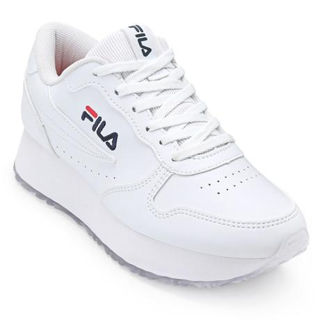 netshoes tenis feminino fila branco