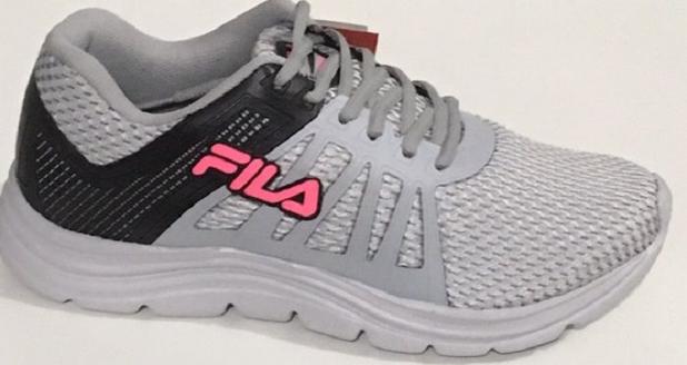 Tênis Fila Finder Feminino - Prata/Rosa Menor preço em Tênis Fila Finder Feminino - Prata/Rosa