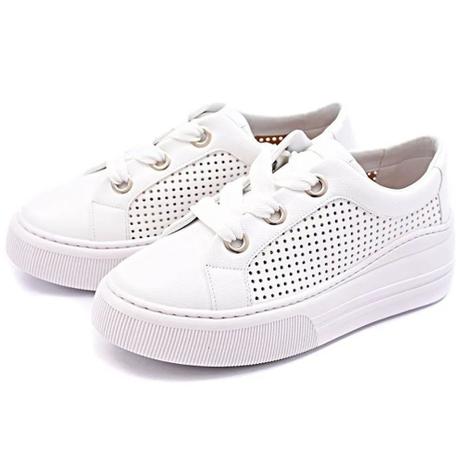 tenis vizzano branco furadinho