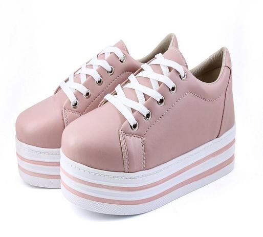 tenis rose feminino