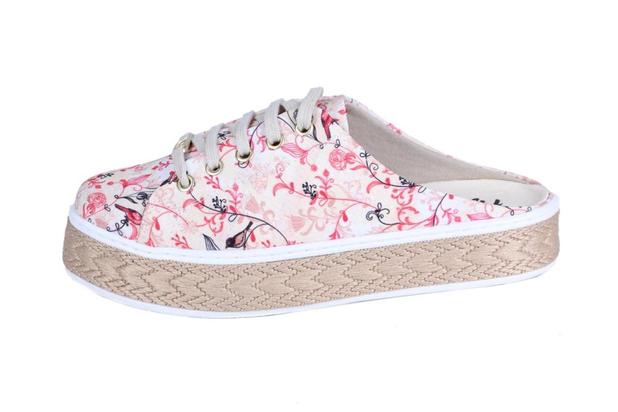 sapatenis feminino florido