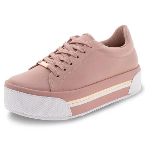 tenis flatform tratorado