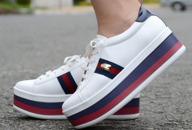 tenis flatform suzana santos