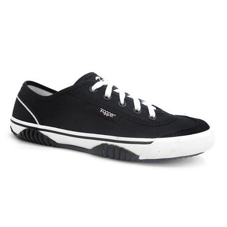 Tenis futsal new casual iii 4124642 topper (01) - preto/branco Menor preço em Tenis futsal new casual iii 4124642 topper (01) - preto/branco