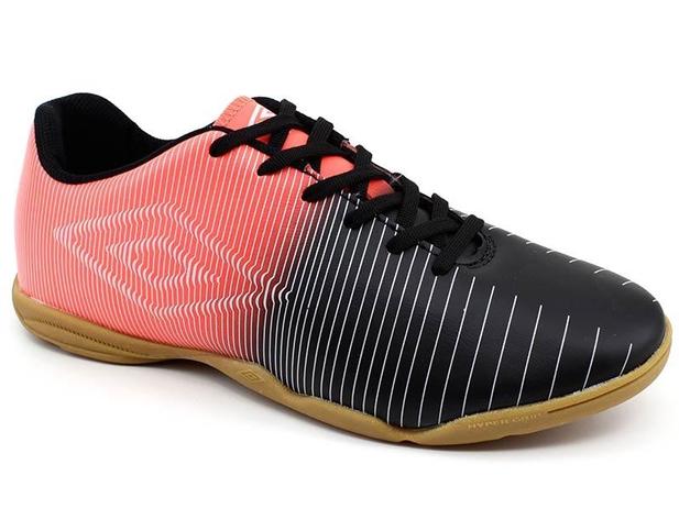 Tênis Futsal Umbro Vibe Jr OF82045 Preto Menor preço em Tênis Futsal Umbro Vibe Jr OF82045 Preto