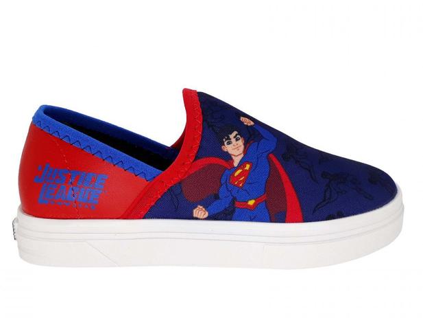 Tênis Grendene Kids Menino Slip On Liga da Justiça 22648 Azul - Outros Moda  e Acessórios - Magazine Luiza