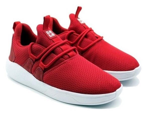 tenis hocks galactica vermelho