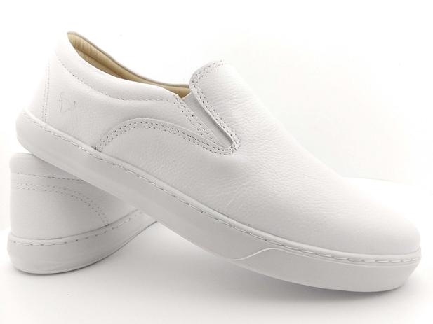 Tênis Iate Slip On Masculino De Couro - West Bulls - Slipper / Slip On  Masculino - Magazine Luiza