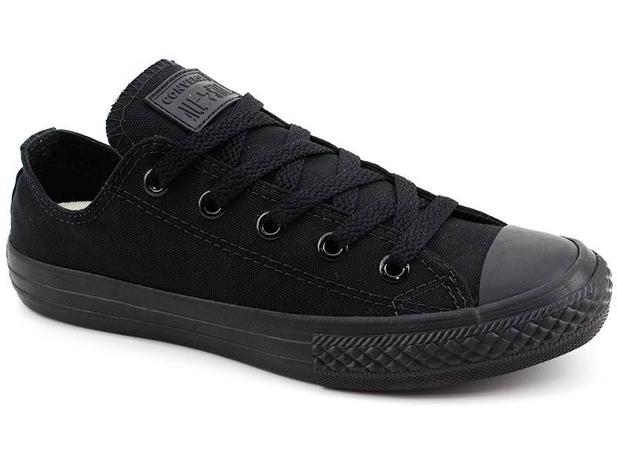 Tênis Infantil All Star Converse CK0010 Monochrome Preto - All star - converse Menor preço em Tênis Infantil All Star Converse CK0010 Monochrome Preto - All star - converse