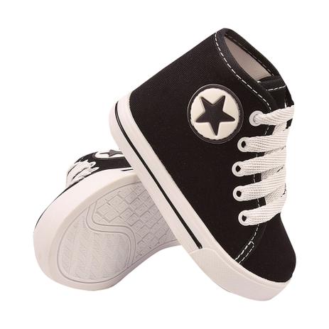 Tênis Infantil Antialérgico Cano Alto Estrela Menino TAS-21 - Baby Soffete  - Tênis para Bebês - Magazine Luiza