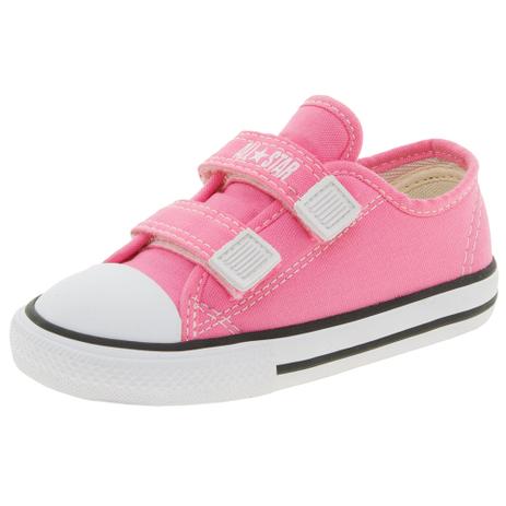 Tênis Infantil Baby All Star Converse - CK0508 ROSA ROSA - Converse all star Menor preço em Tênis Infantil Baby All Star Converse - CK0508 ROSA ROSA - Converse all star