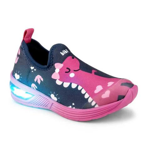 Tênis Infantil Bibi Space Wave 2.0 Menina Pink Estampa Dinossauro -  Calçados Bibi - Tênis Infantil - Magazine Luiza