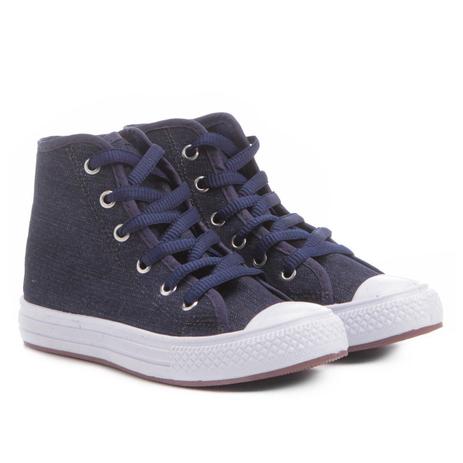 tenis infantil masculino cano alto