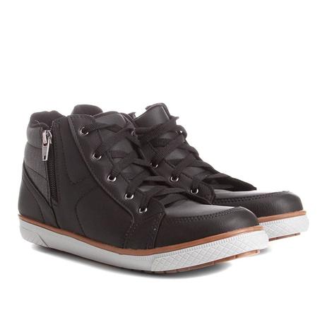 tenis infantil cano alto masculino