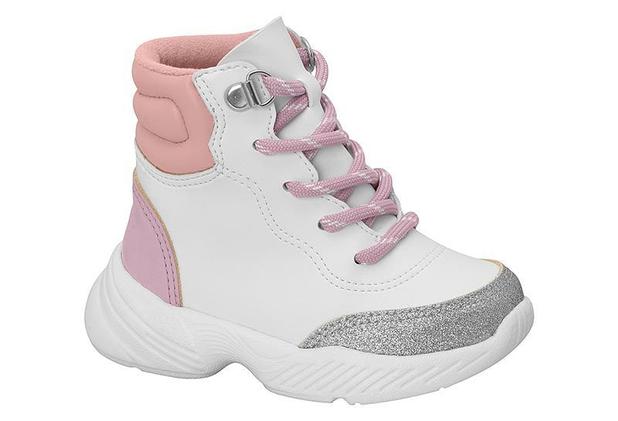 Tenis Infantil Cano Alto Molekinha Branco - Tênis Infantil - Magazine Luiza