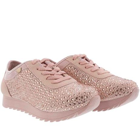 Tênis Infantil Dakota Pink Cats Hotfix Camurça Rosa Menor preço em Tênis Infantil Dakota Pink Cats Hotfix Camurça Rosa
