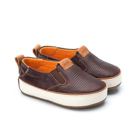 Tênis Infantil em Couro Gambo Iate Masculino T10467-MA Menor preço em Tênis Infantil em Couro Gambo Iate Masculino T10467-MA