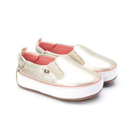 Tênis Infantil em Couro Gambo Sleep On Feminino T10472-DO Menor preço em Tênis Infantil em Couro Gambo Sleep On Feminino T10472-DO