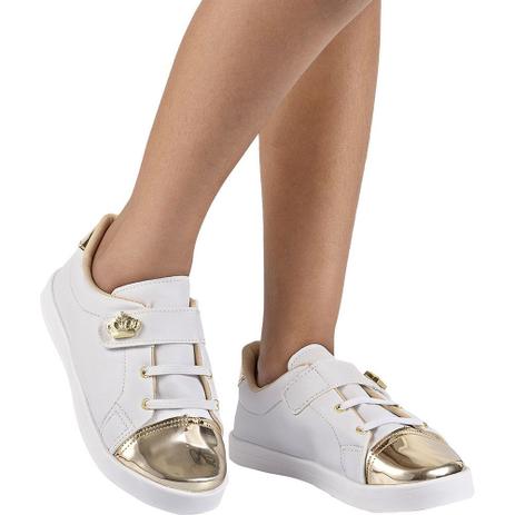 Tênis Infantil Feminino Casual Cadarço Sapatênis Menina Moda - Fashionei - Tênis  Infantil - Magazine Luiza
