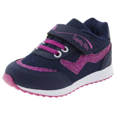 Tênis Infantil Feminino Espelho Meu Botinho - 795CA AZUL/ROSA AZUL/ROSA Menor preço em Tênis Infantil Feminino Espelho Meu Botinho - 795CA AZUL/ROSA AZUL/ROSA