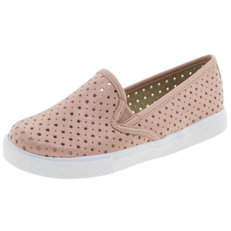 Tênis Infantil Feminino Slip On Molekinha - 2163152 ROSA ROSA Menor preço em Tênis Infantil Feminino Slip On Molekinha - 2163152 ROSA ROSA