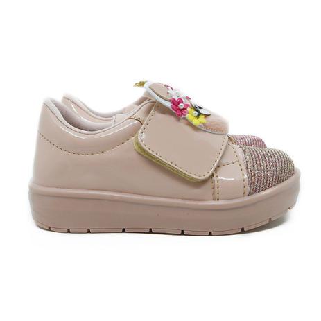 Tenis Infantil feminino Unicórnio Lançamento Nude Verniz - Bella Ninna -  Calçados Infantis - Magazine Luiza