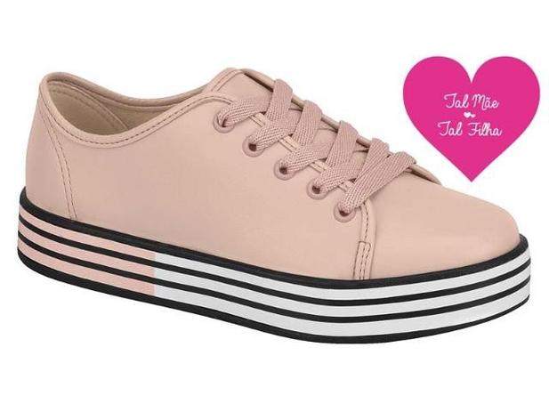 tenis vans rosa e branco