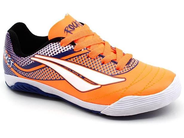 Tênis Infantil Futsal Penalty ATF K Rocket 7 Laranja Menor preço em Tênis Infantil Futsal Penalty ATF K Rocket 7 Laranja