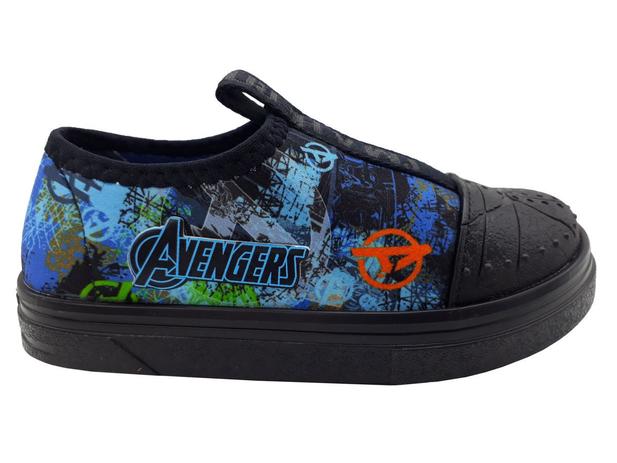Tênis Infantil Grendene Kids Menino Personagens Marvel Mania 22233 Slip On  - Outros Moda e Acessórios - Magazine Luiza