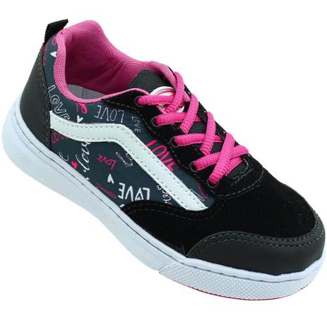 tenis infantil casual feminino